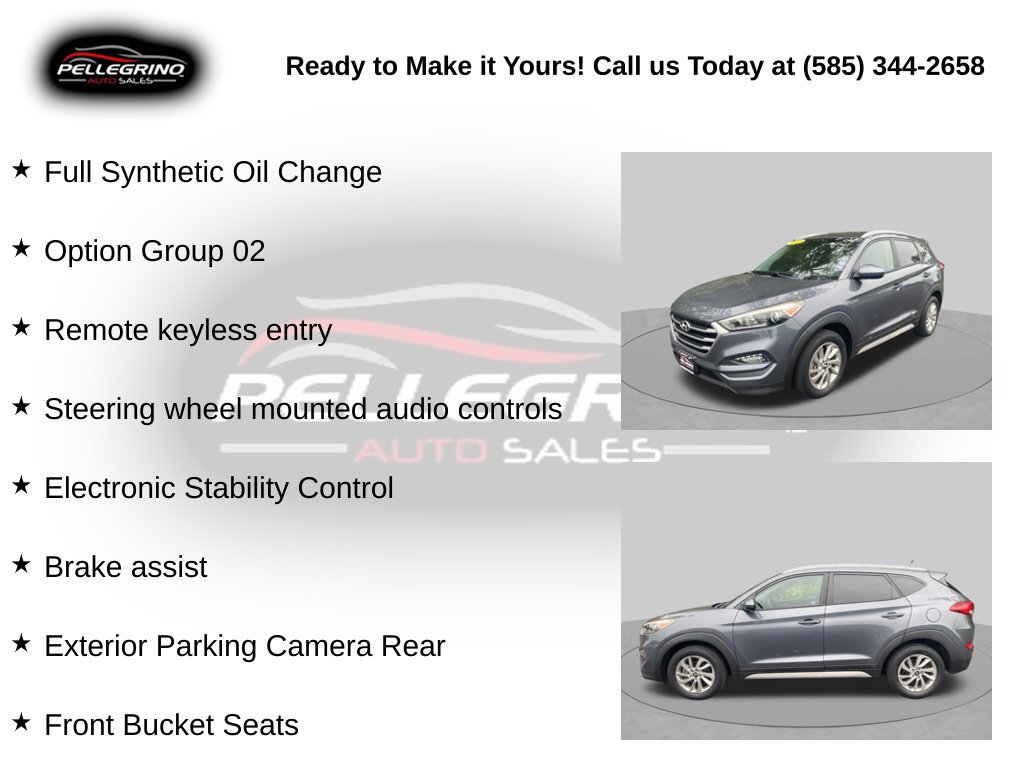 Used 2017 Hyundai Tucson SE w/ SE Popular Package 02 AWD/4WD image 5