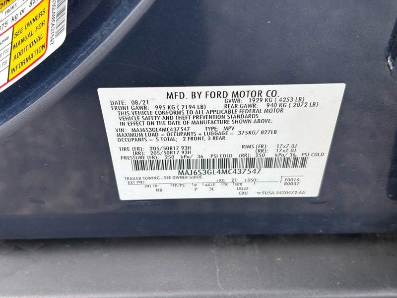 Used 2021 Ford EcoSport SE w/ SE Appearance Package image 27