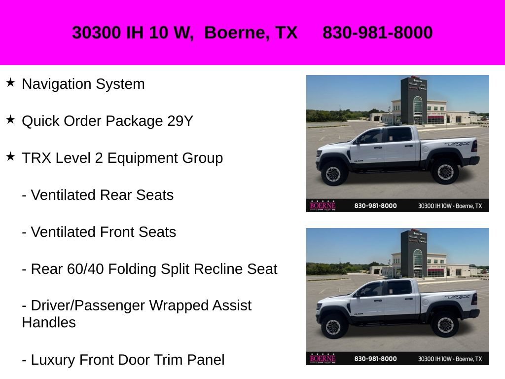 Used 2023 RAM 1500 TRX w/ TRX Level 2 Equipment Group AWD/4WD image 10