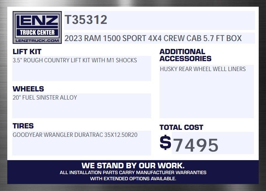 Used 2023 RAM 1500 Sport w/ G/T Package video 2