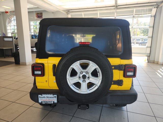 Certified 2018 Jeep Wrangler Unlimited Sport S AWD/4WD image 10