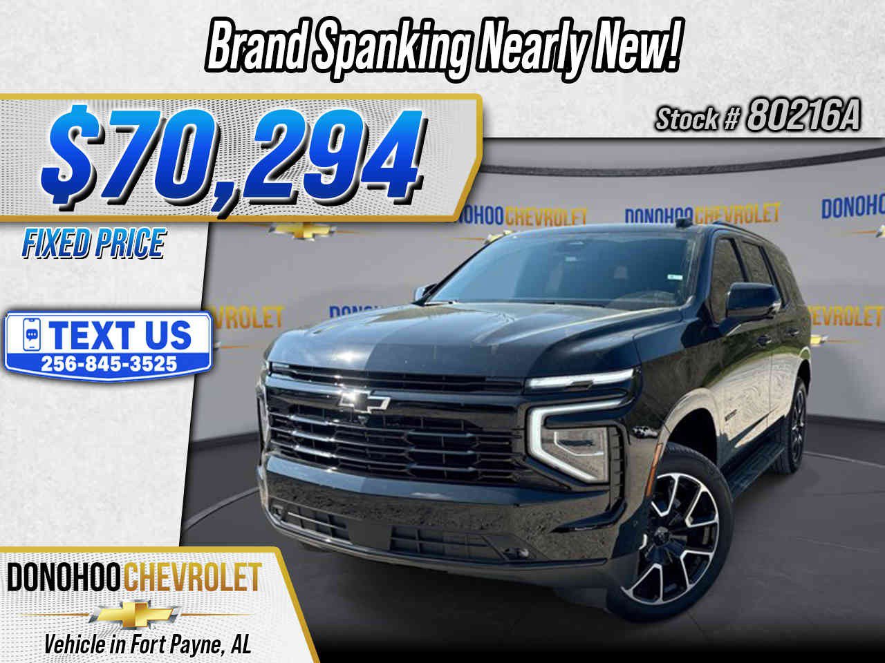 Used 2026 Chevrolet Tahoe RST w/ Comfort Package