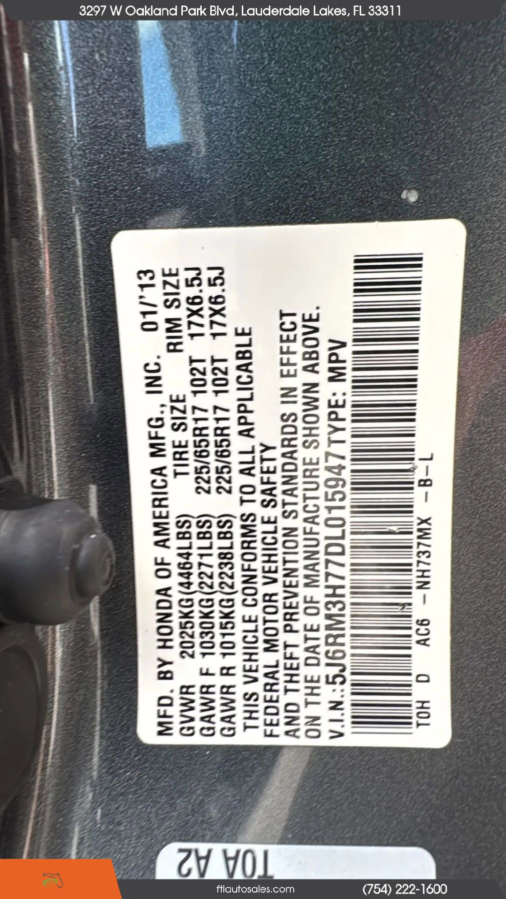 Used 2013 Honda CR-V EX-L image 66