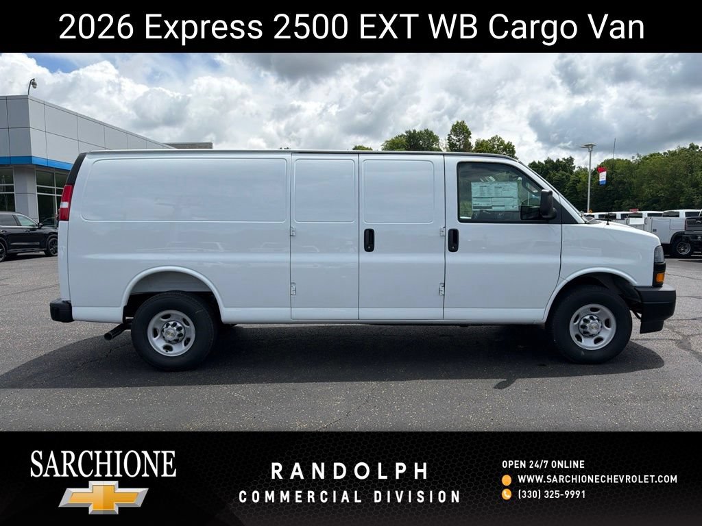 New 2026 Chevrolet Express 2500 Extended w/ Driver Convenience Package