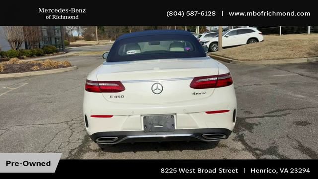 Used 2019 Mercedes-Benz E 450 4MATIC Cabriolet image 9
