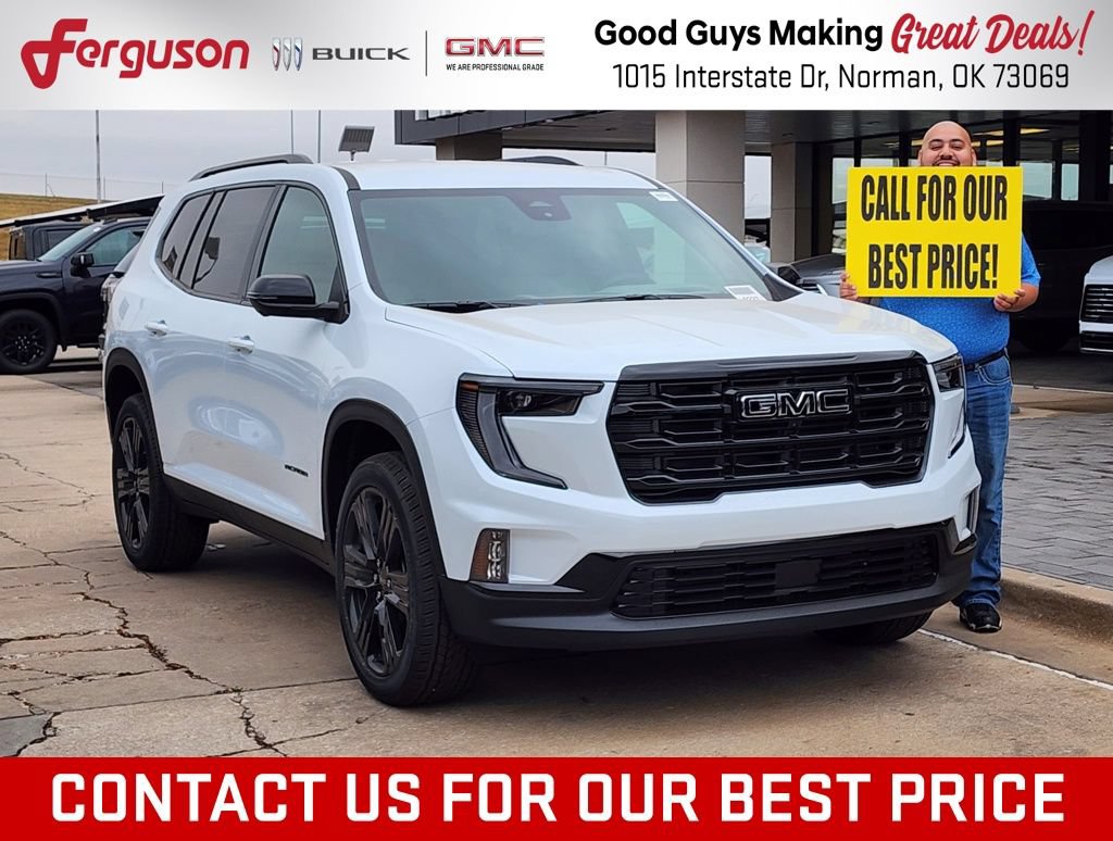 New 2026 GMC Acadia Elevation w/ Black Edition