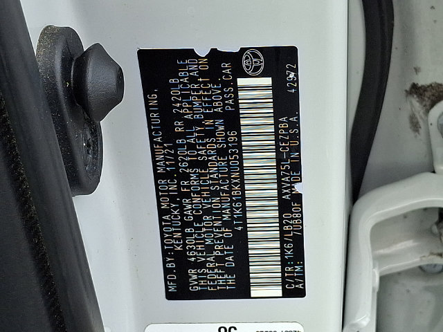 Certified 2022 Toyota Camry XSE AWD/4WD image 17