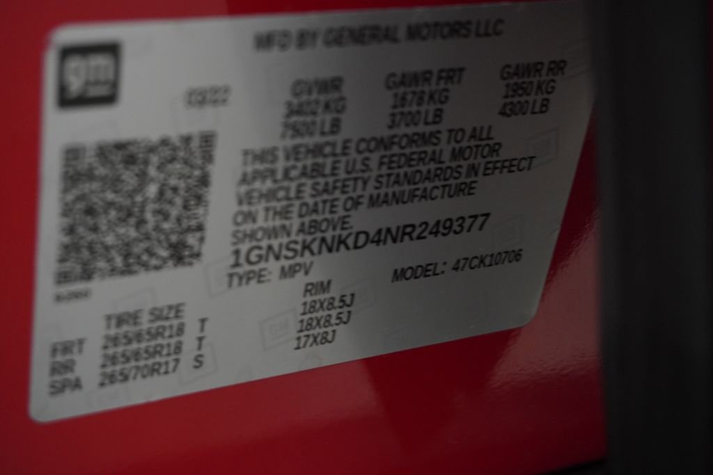 Used 2022 Chevrolet Tahoe LT AWD/4WD image 58