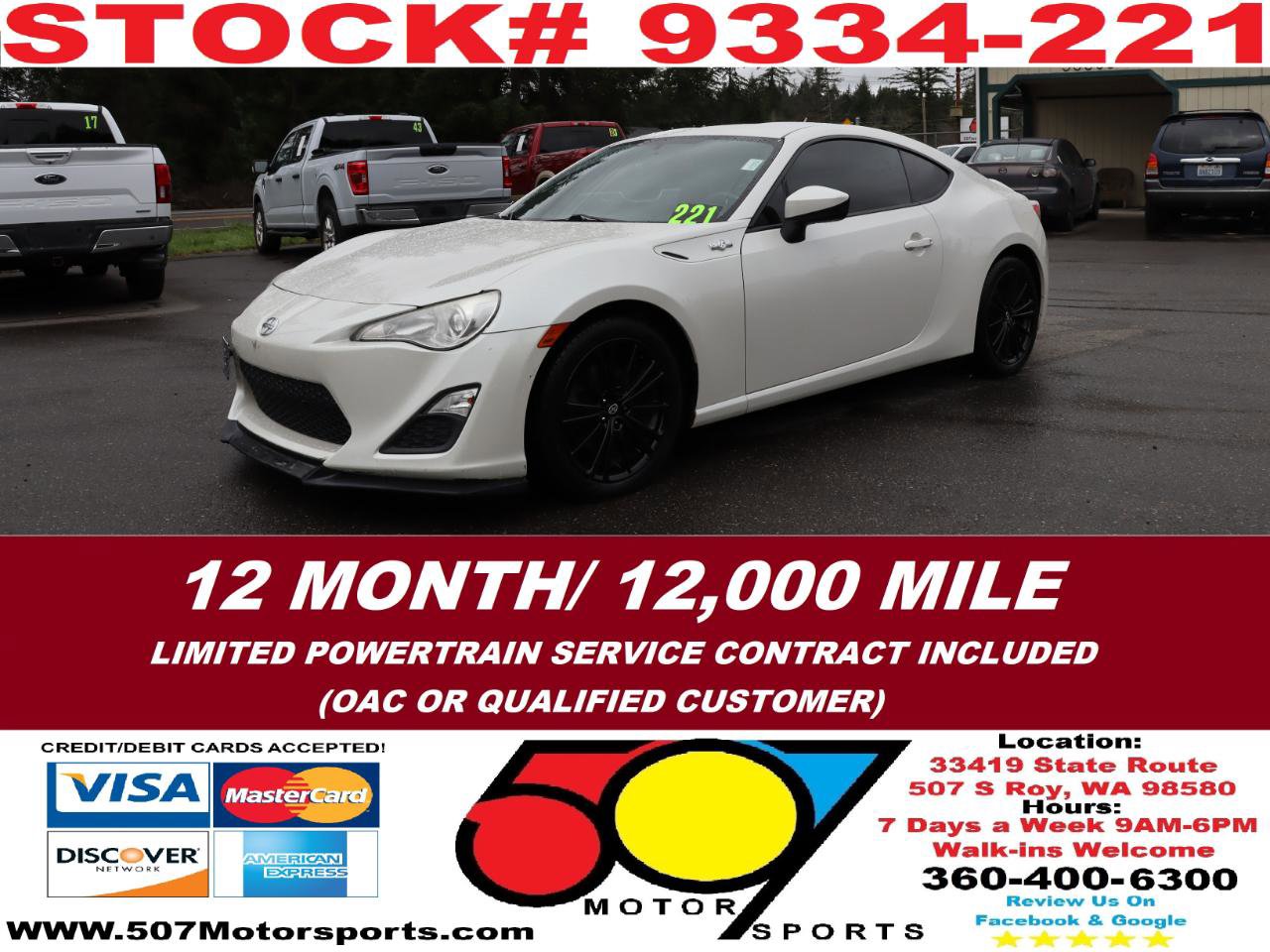 Used 2013 Scion FR-S image 2