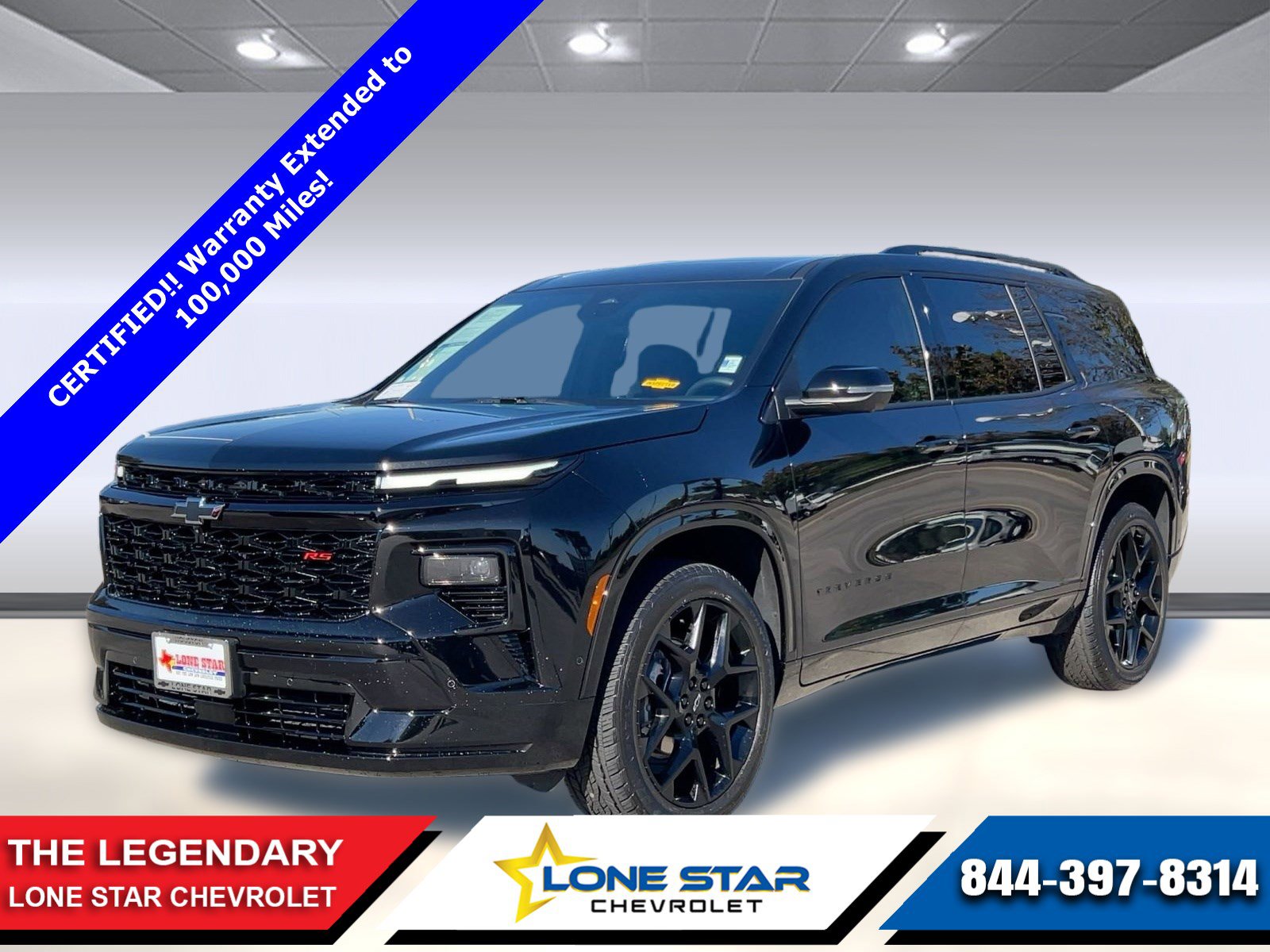 Certified 2025 Chevrolet Traverse RS