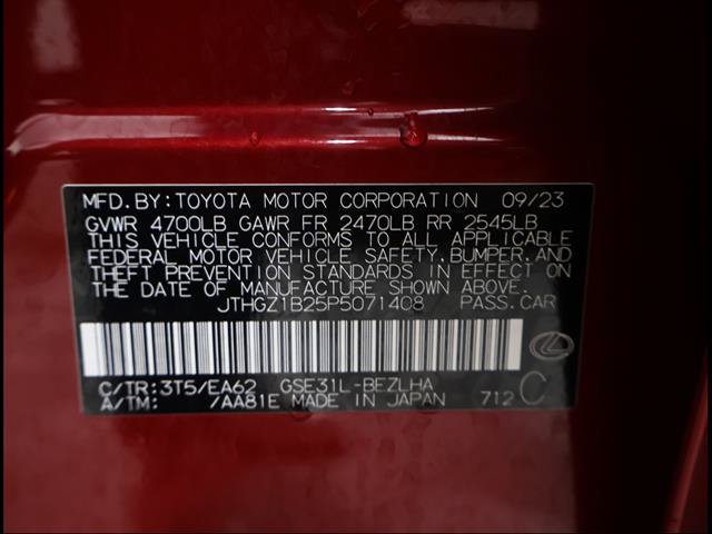 Certified 2023 Lexus IS 350 F Sport w/ Navigation Package RWD image 12
