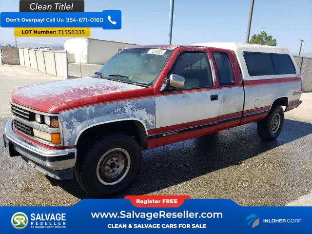 Used 1989 Chevrolet Silverado 2500 4x4 Extended Cab