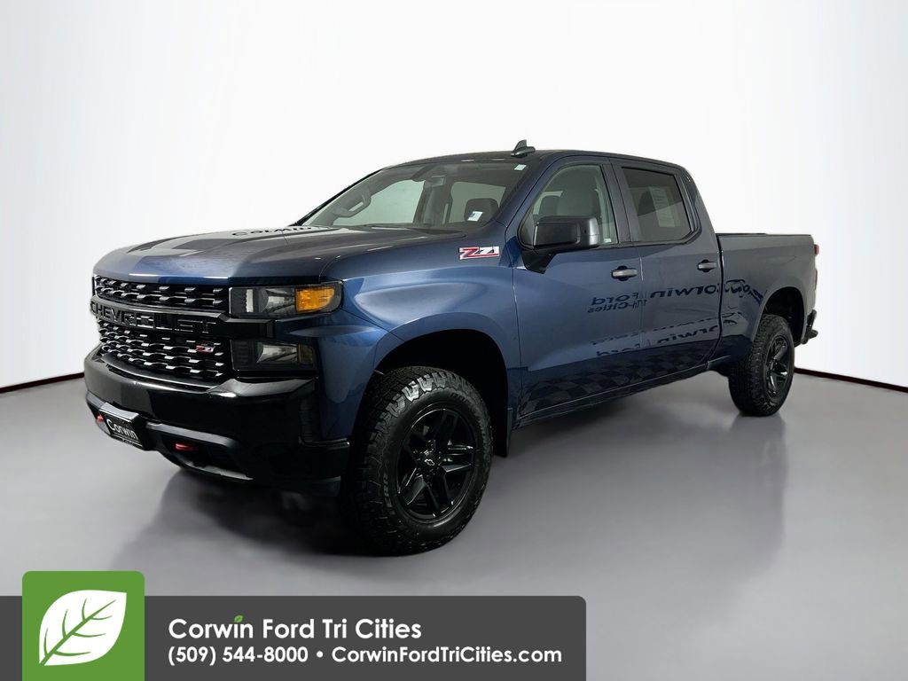 Used 2021 Chevrolet Silverado 1500 Custom Trail Boss w/ LPO, Dark Essentials Package image 5