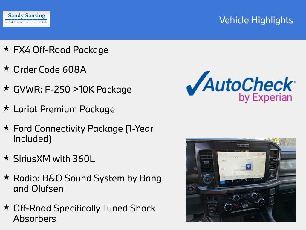New 2026 Ford F250 Lariat w/ Lariat Premium Package AWD/4WD image 9