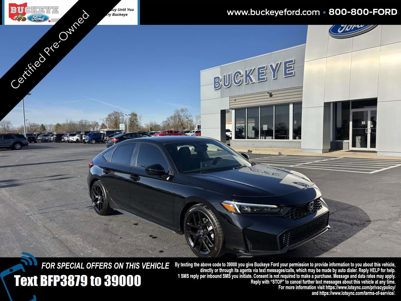 Used 2025 Honda Civic Sport