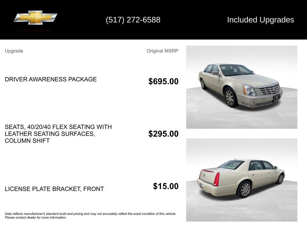 Used 2010 Cadillac DTS Premium w/ Driver Awareness Package image 5