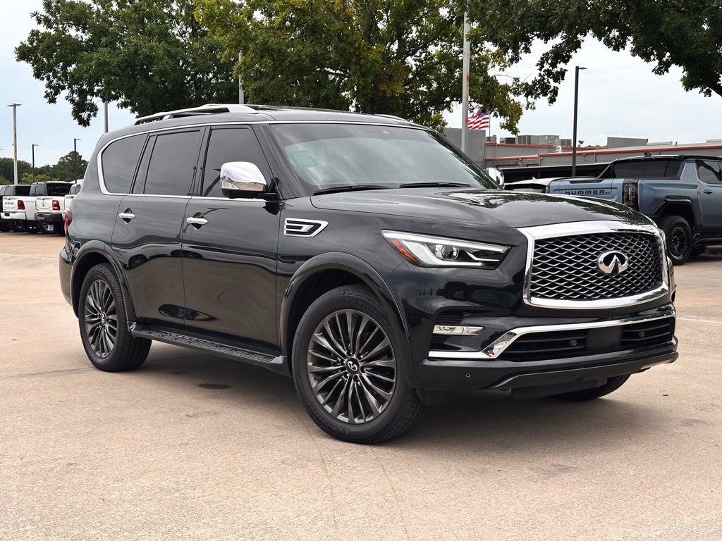 Used 2024 INFINITI QX80 Sensory w/ All-Season Package RWD image 1