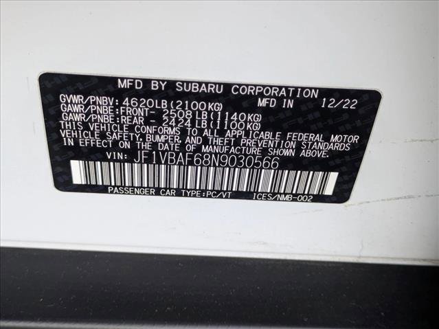 Used 2022 Subaru WRX Premium image 24