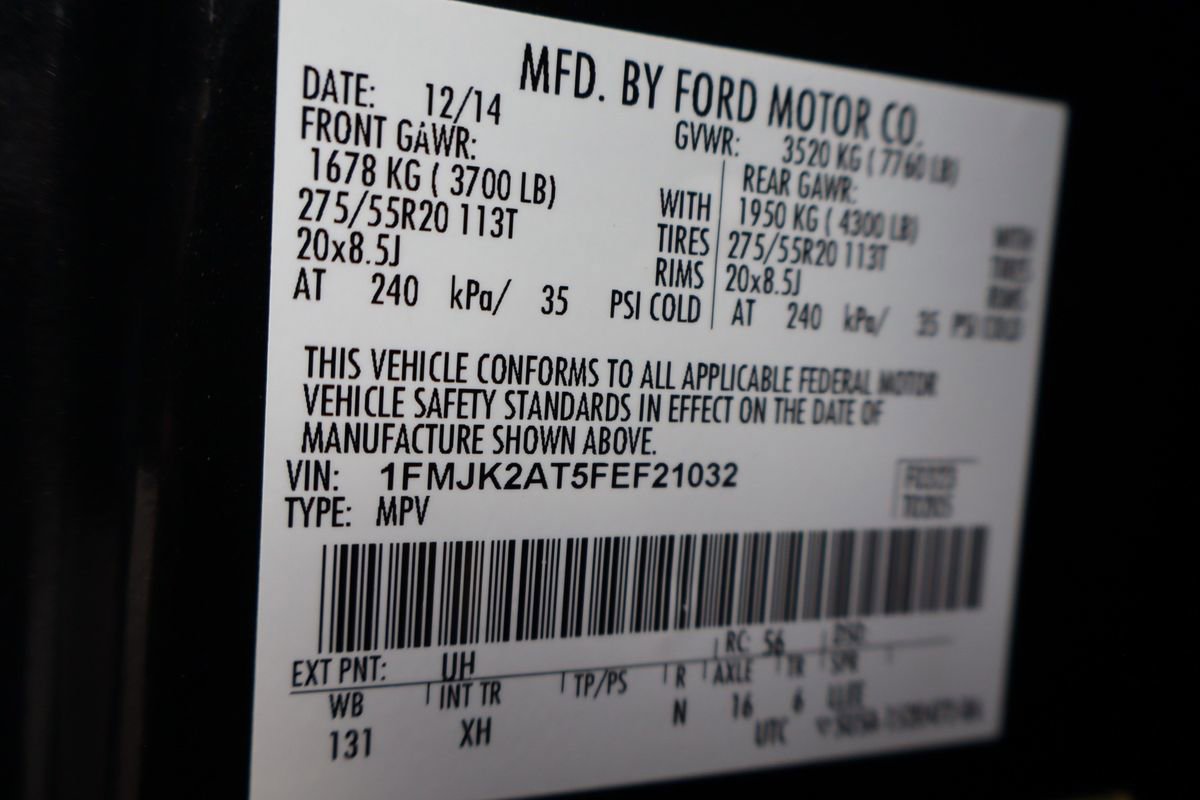 Used 2015 Ford Expedition EL Limited image 53