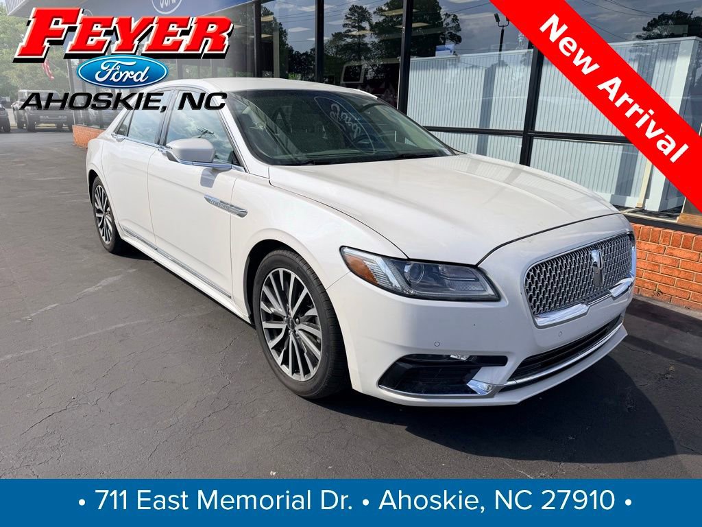 Used 2018 Lincoln Continental Select w/ Continental Climate Package