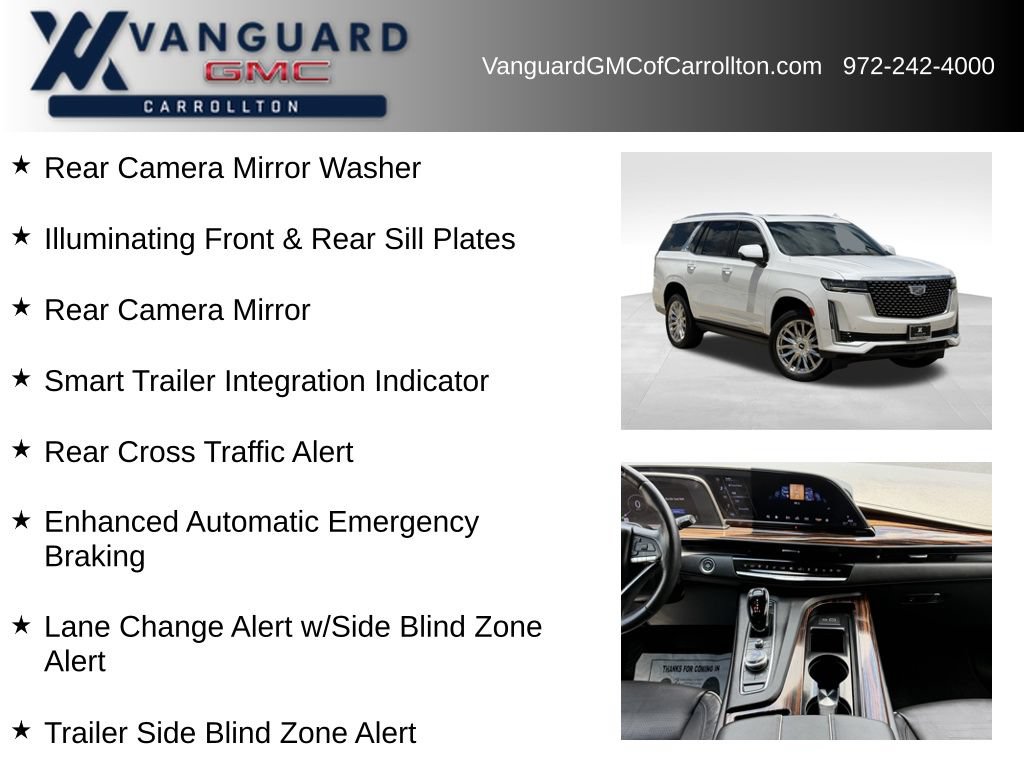 Used 2024 Cadillac Escalade Premium Luxury w/ Performance Package AWD/4WD image 18