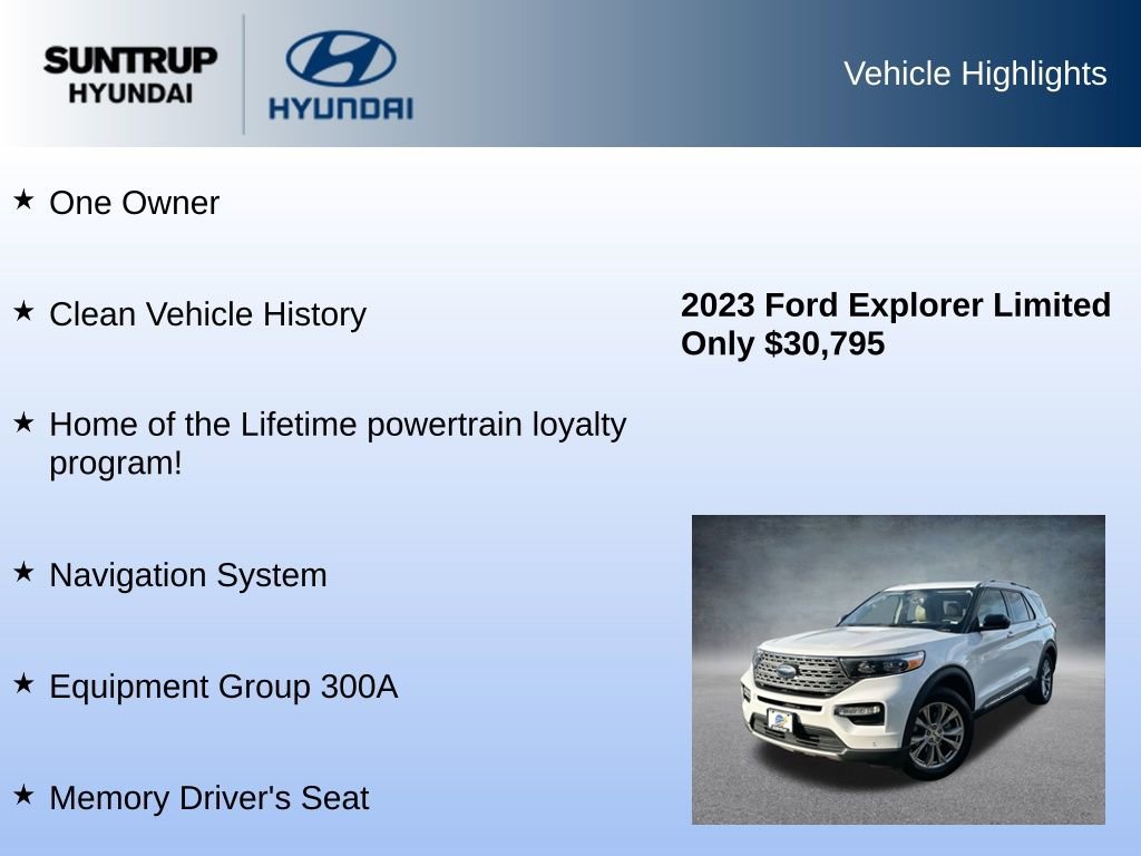 Used 2023 Ford Explorer Limited image 8