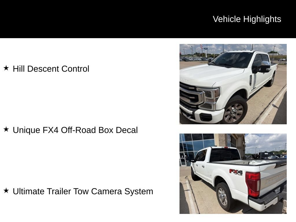 Used 2022 Ford F250 Platinum w/ FX4 Off-Road Package AWD/4WD image 6