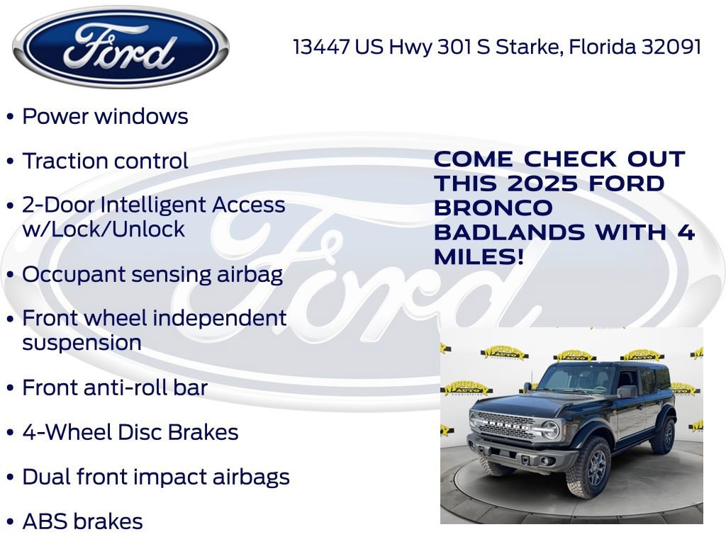 New 2025 Ford Bronco Badlands image 25