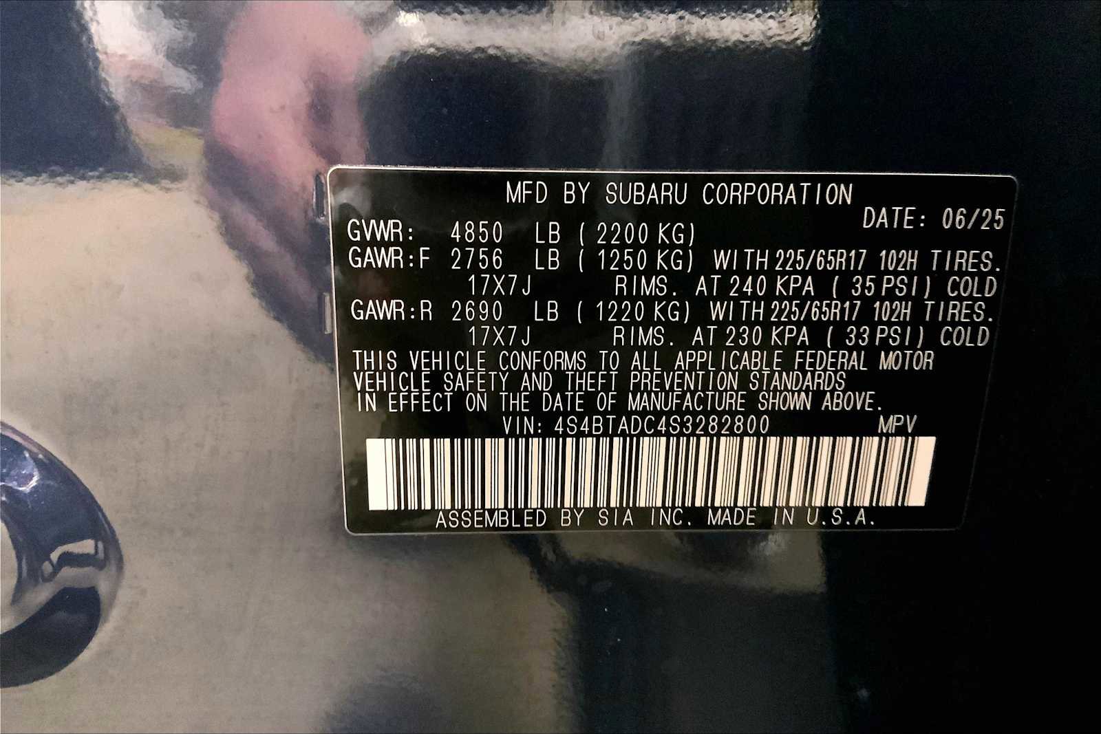 Certified 2025 Subaru Outback Premium image 32