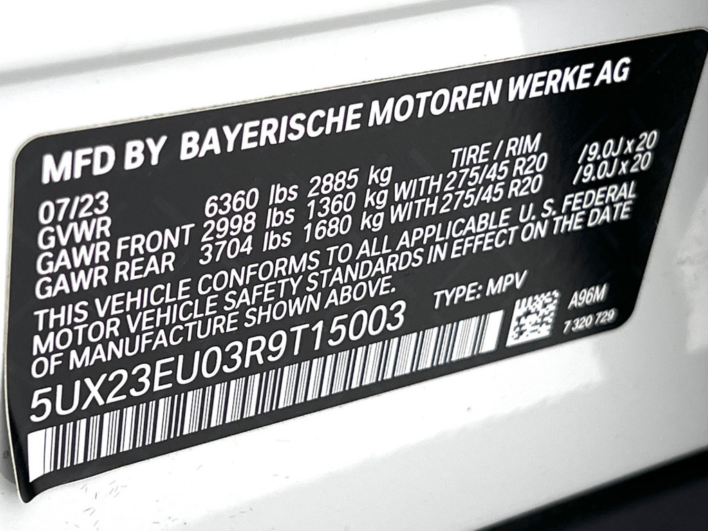Certified 2024 BMW X5 xDrive40i w/ Parking Assistance Package AWD/4WD image 24