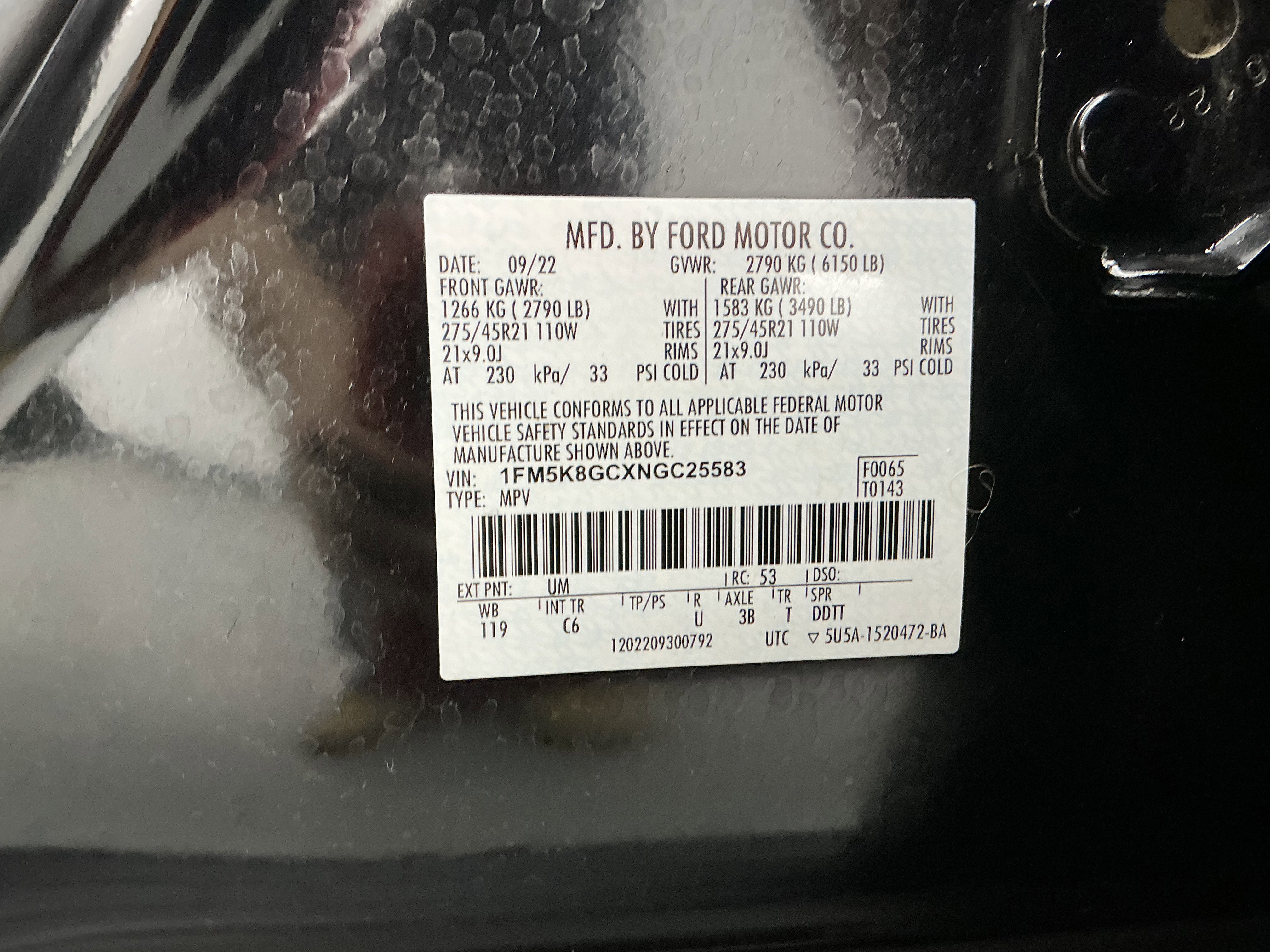 Used 2022 Ford Explorer ST w/ Equipment Group 401A image 12