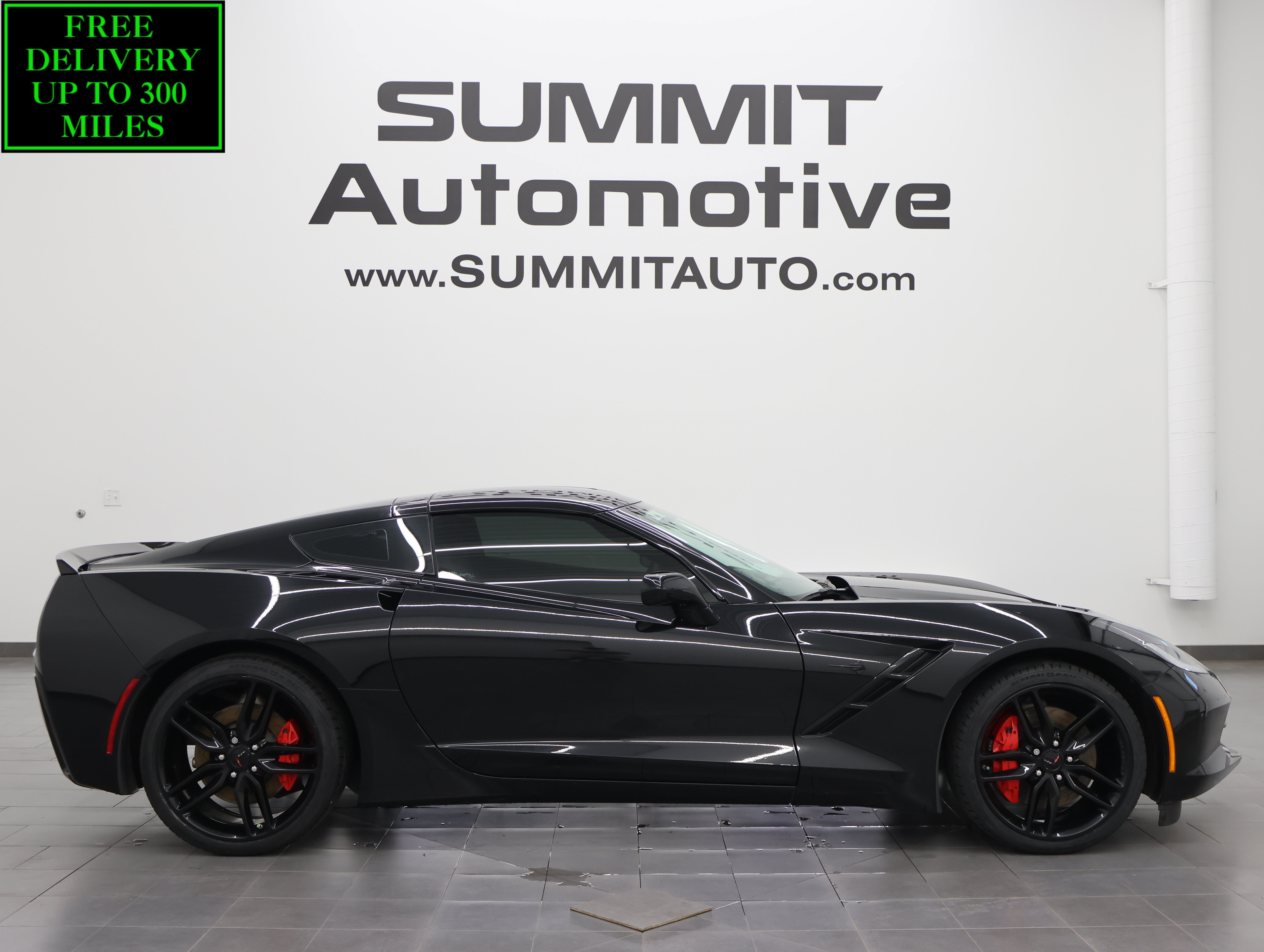 Used 2016 Chevrolet Corvette Stingray Coupe w/ Carbon Flash Badge Package RWD image 1