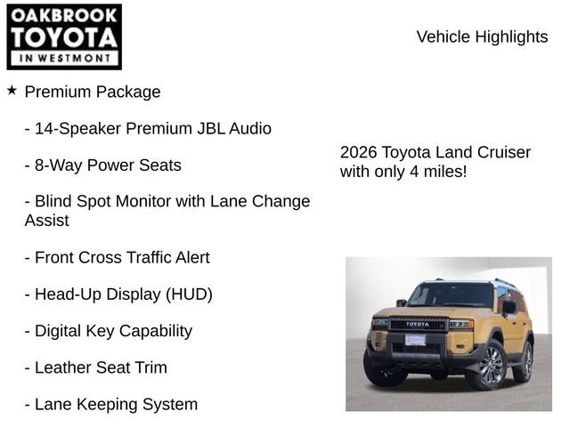 New 2026 Toyota Land Cruiser AWD/4WD image 7