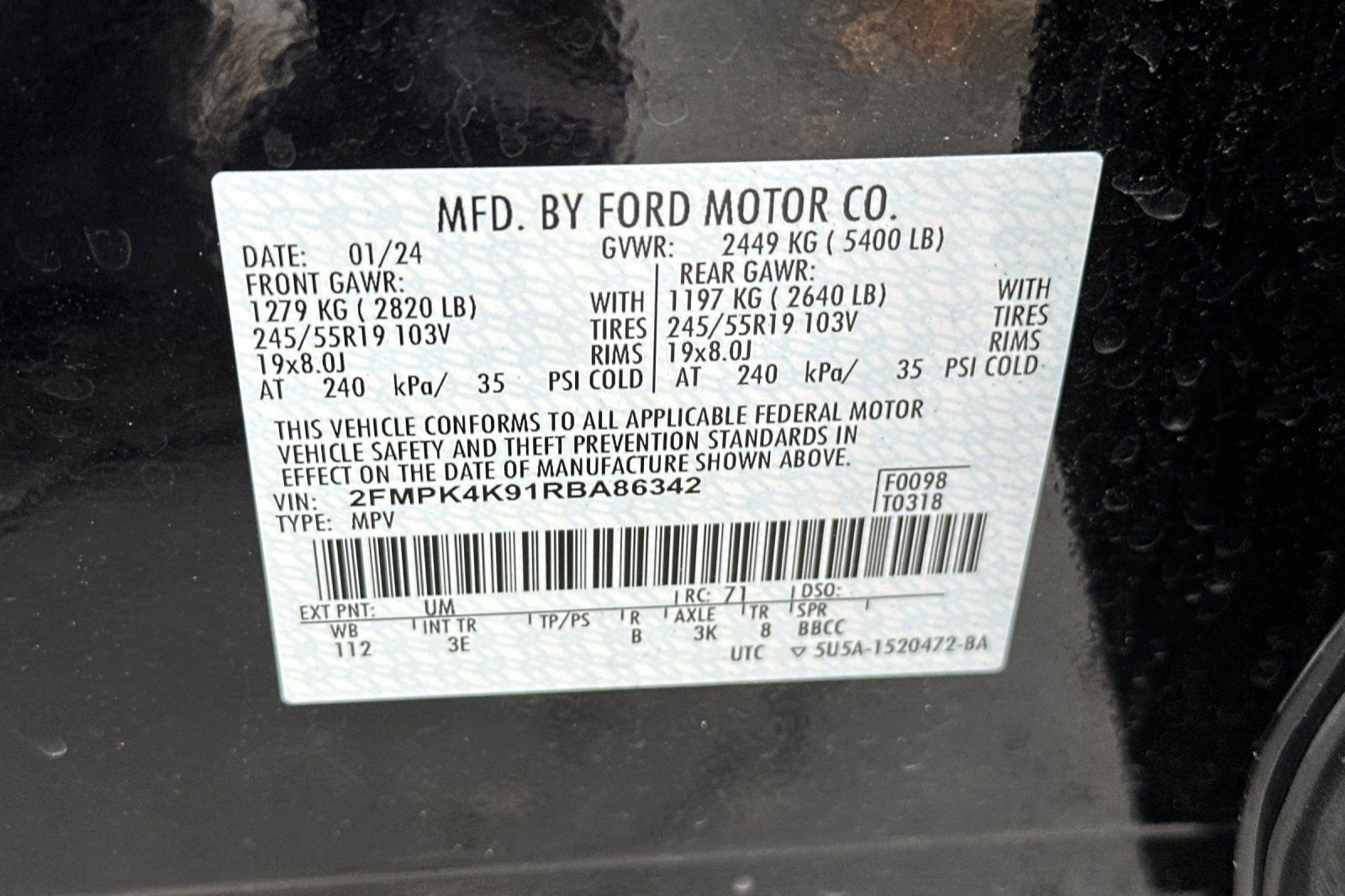 Used 2024 Ford Edge Titanium image 29