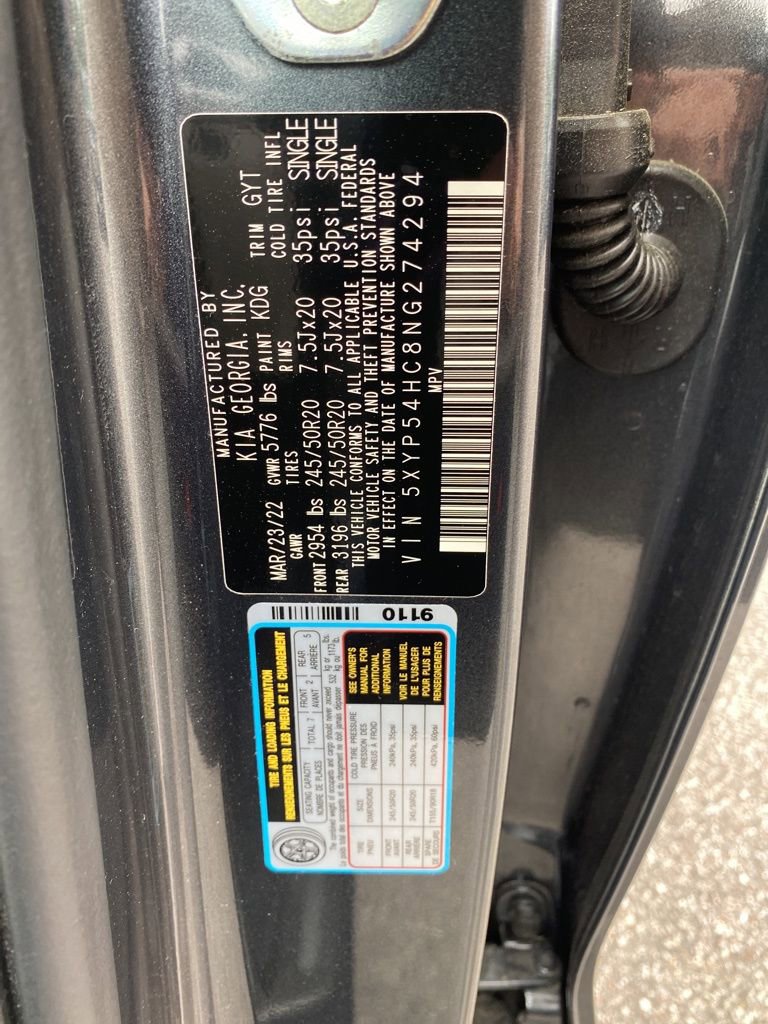 Used 2022 Kia Telluride SX FWD image 3
