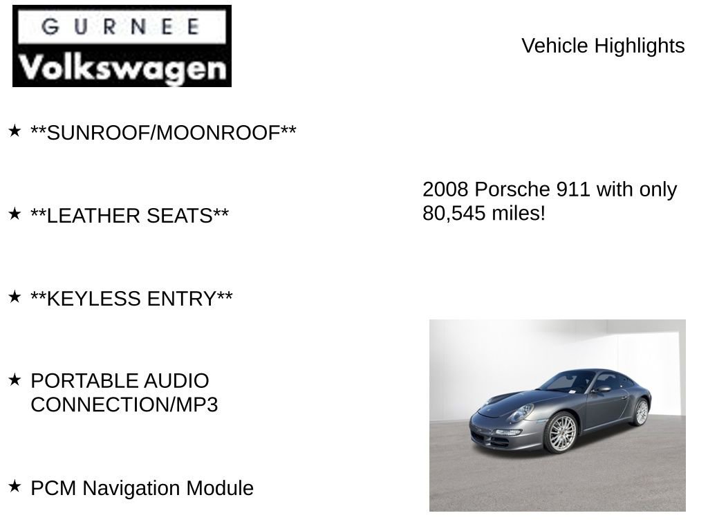 Used 2008 Porsche 911 Carrera image 7