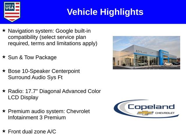 New 2026 Chevrolet Tahoe Premier w/ Sun And Tow Package image 2