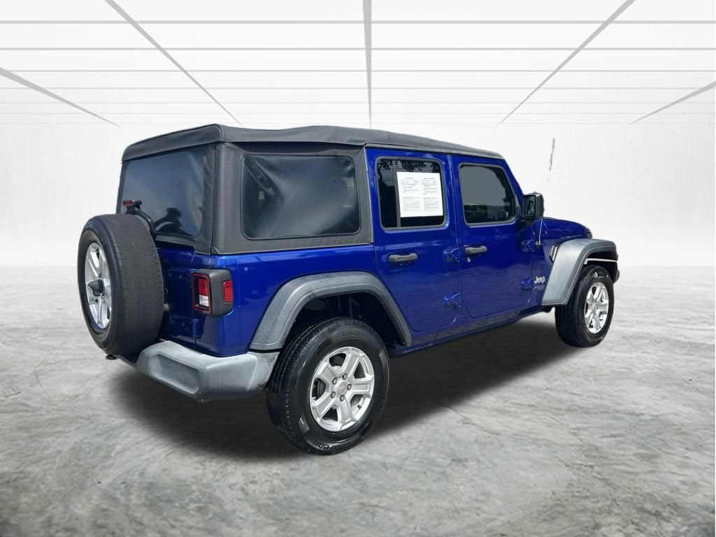 Used 2019 Jeep Wrangler Unlimited Sport S AWD/4WD image 4