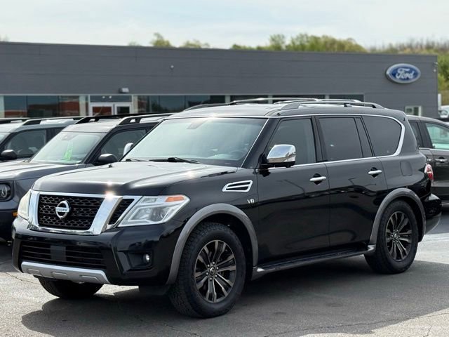 Used 2017 Nissan Armada Platinum w/ Captain Seat Package AWD/4WD image 38