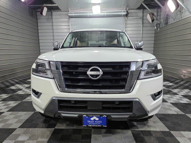 Used 2021 Nissan Armada Platinum w/ Captain's Chairs Package image 3