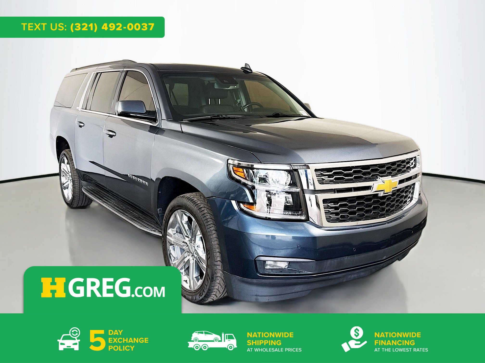 Used 2020 Chevrolet Suburban LT w/ Luxury Package RWD image 1