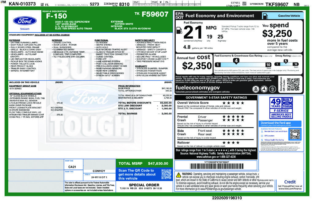 New 2026 Ford F150 STX RWD image 11