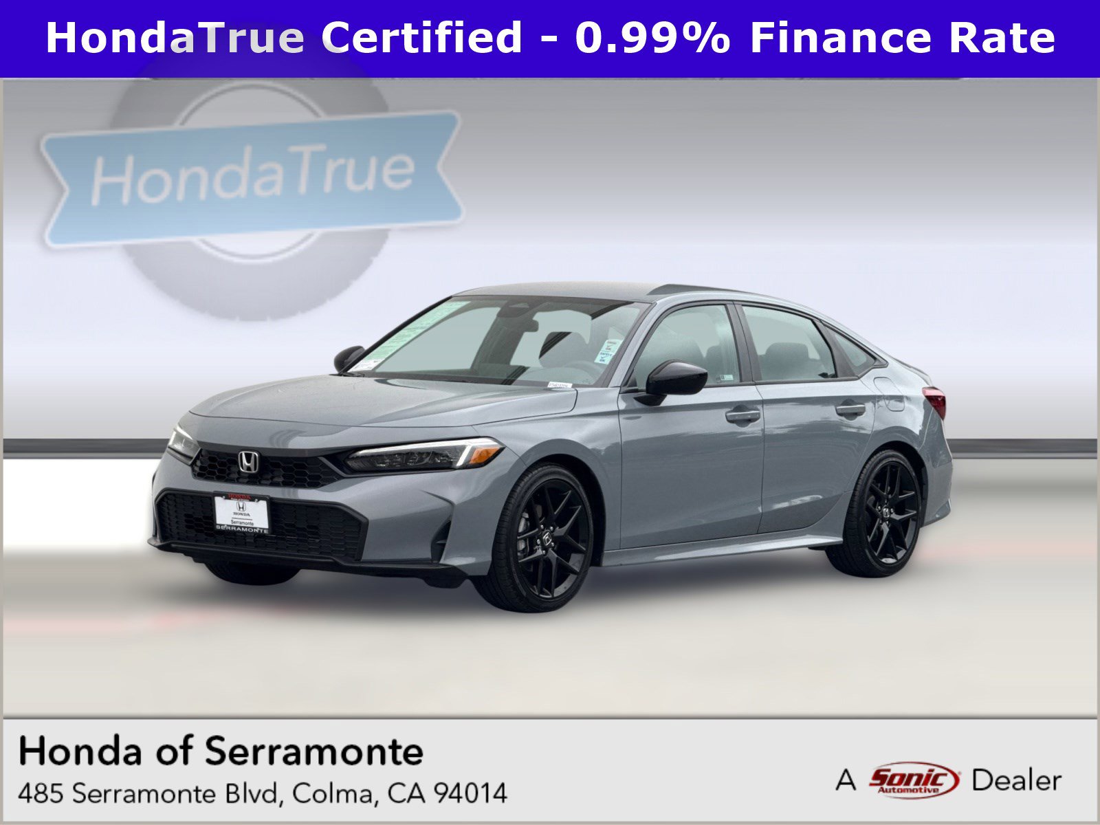 Certified 2026 Honda Civic Sport
