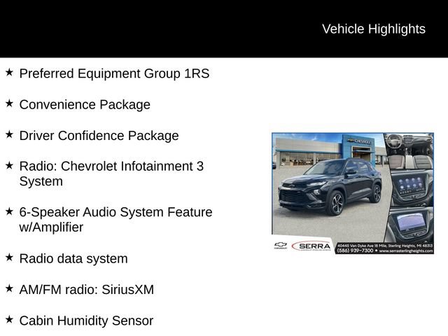 Certified 2023 Chevrolet TrailBlazer RS w/ Convenience Package AWD/4WD image 4