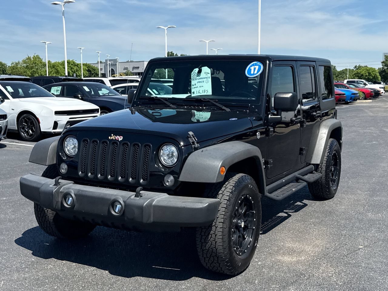 Used 2017 Jeep Wrangler Unlimited Sport w/ Quick Order Package 24S AWD/4WD image 6