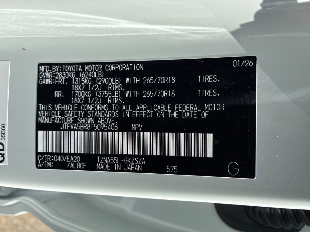 New 2026 Toyota 4Runner TRD Off-Road Premium image 56