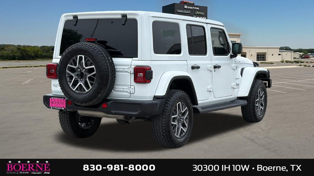 Used 2024 Jeep Wrangler Unlimited Sahara w/ Safety Group AWD/4WD image 3