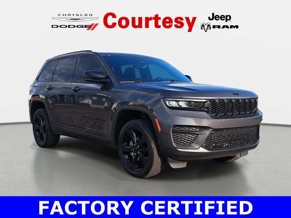 Certified 2024 Jeep Grand Cherokee Altitude