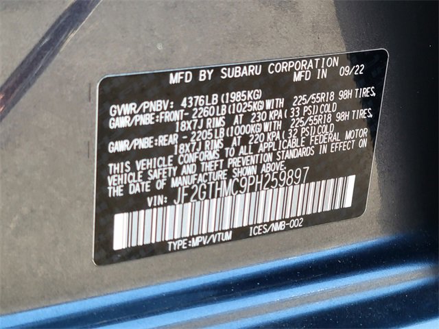 Used 2023 Subaru Crosstrek 2.5i Limited w/ Moonroof Package image 36