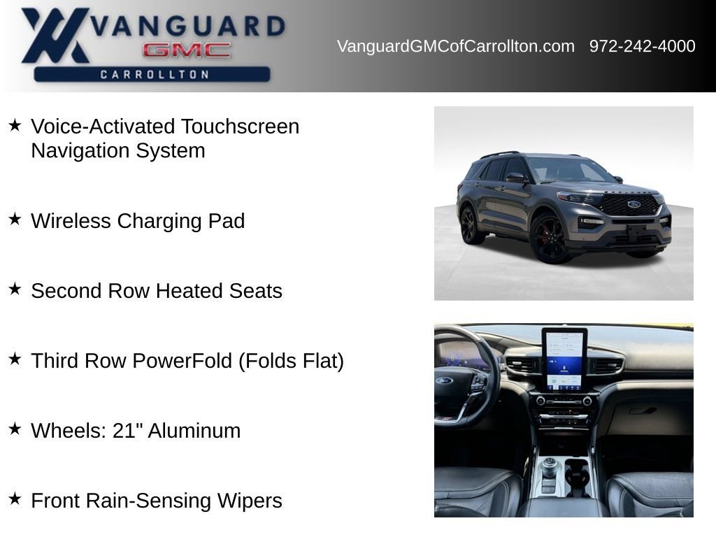 Used 2022 Ford Explorer ST w/ Equipment Group 401A RWD image 24